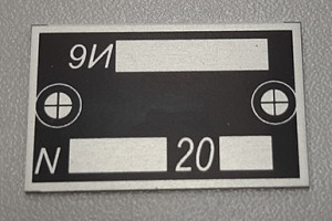 Шильды, производственная маркировка — Маркировочные бирки — фото